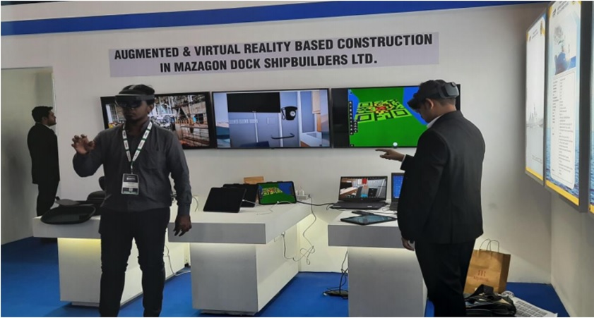 Mazagon Dock – First Indian Shipyard to introduce Augmented Reality