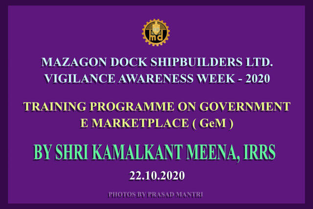 MDL Apprentice Training School, Certificate Distribution Of ''Supervisory Development Program'' For Graduate/Diploma Apprentices Under The Apprentices Act, 1961 - 16.03.2023